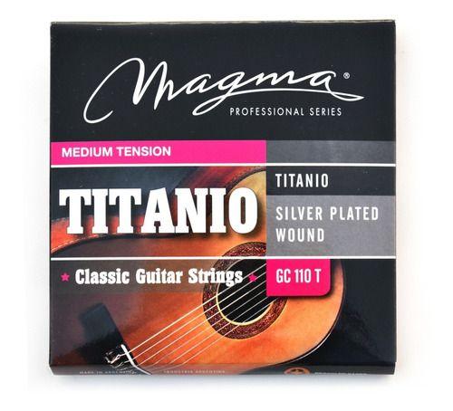 Magma Cuerda Guitarra Clásica Professional 6 cuerdas Titanio-1