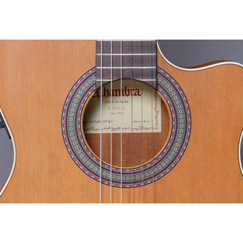 Alhambra Guitarra Electroacústica Z-Nat-CT c/Funda-4