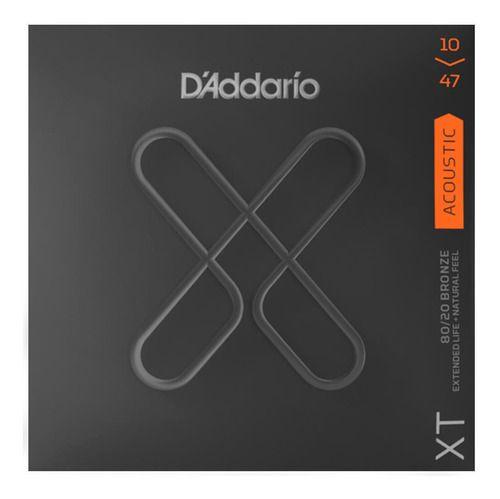 Daddario Cuerdas Guitarra Acústica XT Acustic 010-047 X-ligh-0