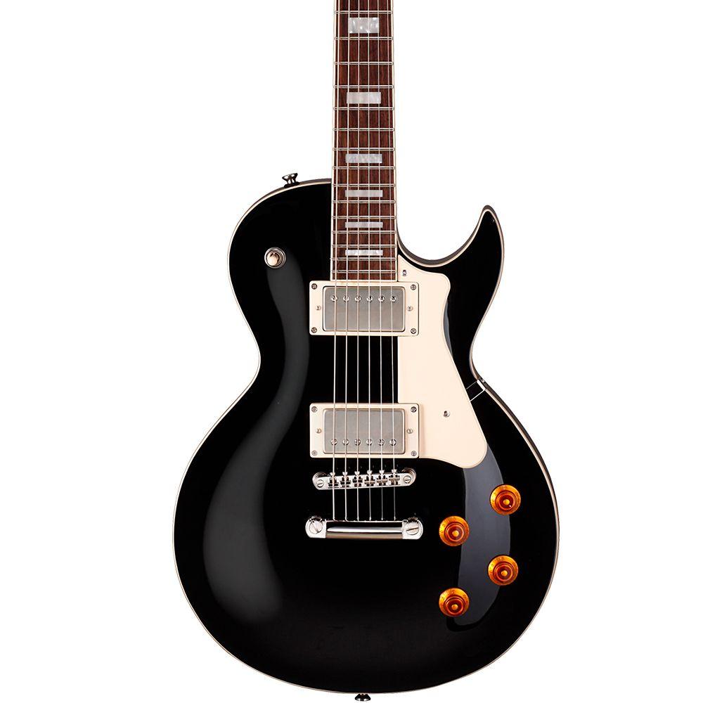 Cort Guitarra Eléctrica CR200 Les Paul BK-1