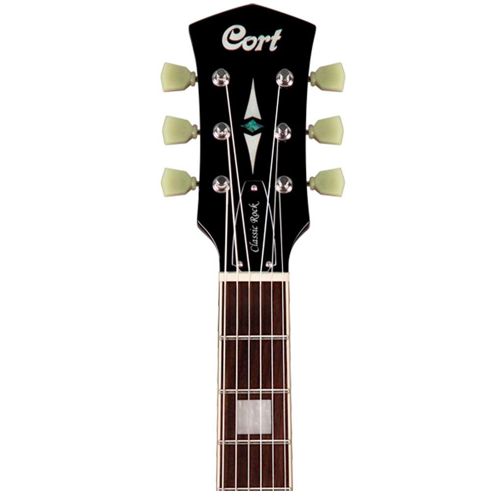 Cort Guitarra Eléctrica CR200 Les Paul BK-3