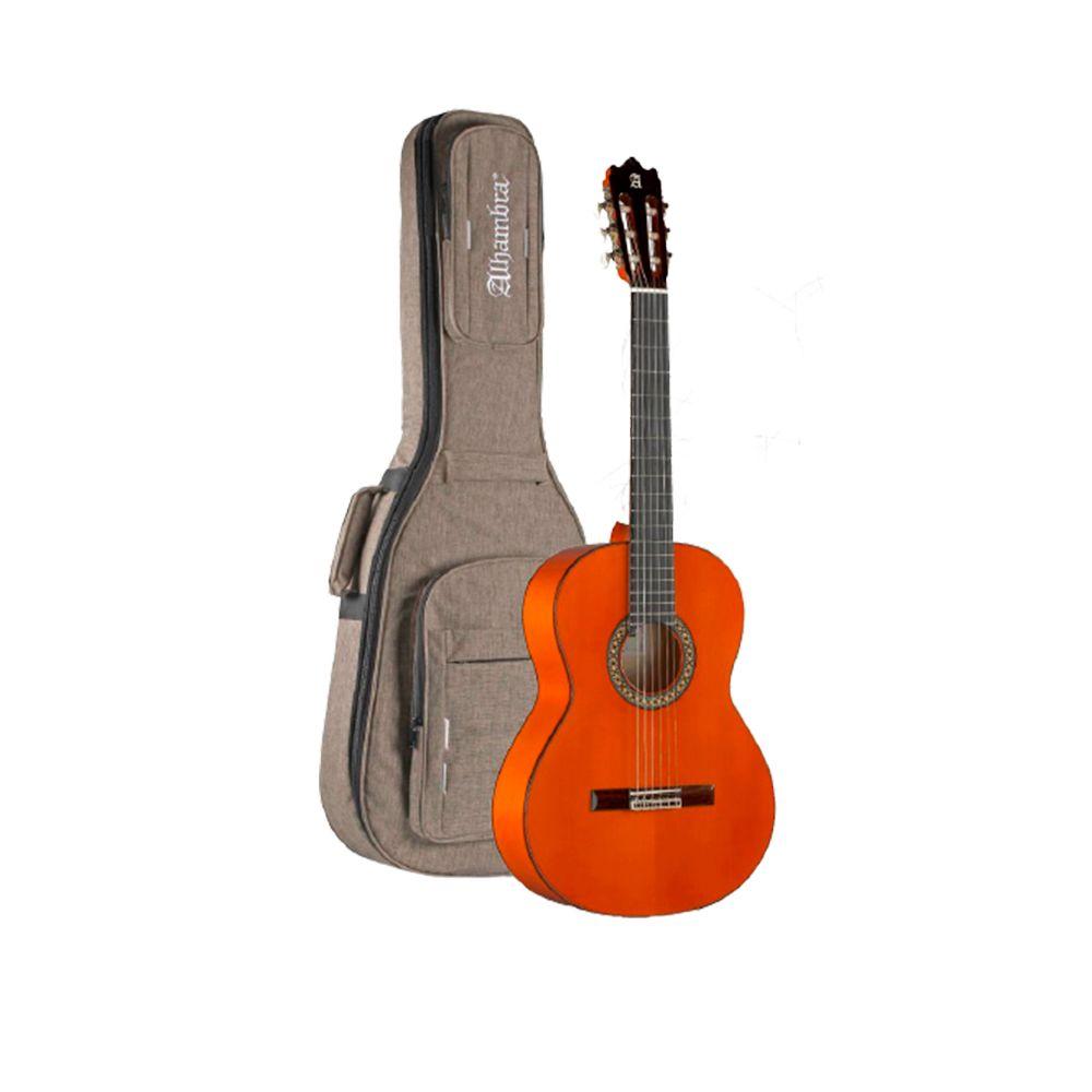 Alhambra Guitarra Clásica 4F Estudio con Funda-3