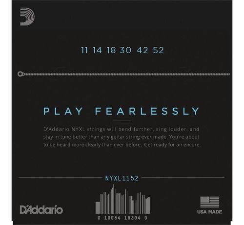 Daddario Cuerdas Guitarra Eléctrica 011-052-1