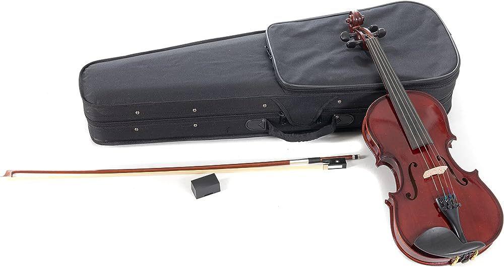 Gewa Violín 1/2 PS401613 Acabado Oscuro con Estuche-5