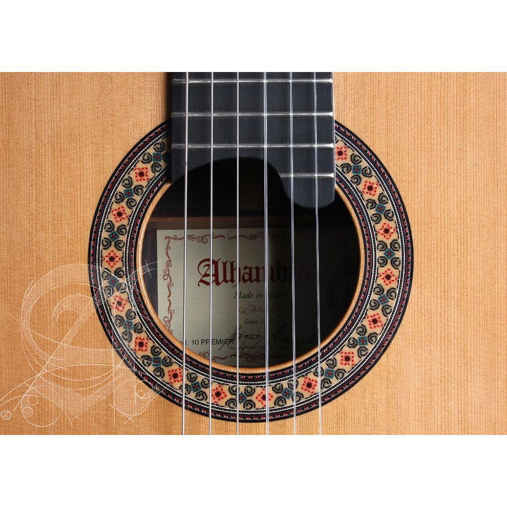Alhambra Guitarra Clásica 10 PREMIER c/Case-3