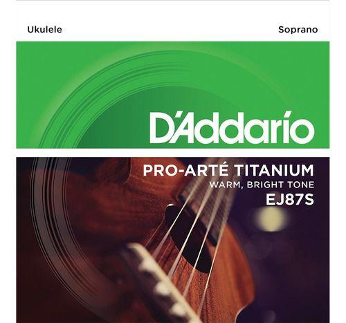 Daddario Cuerdas Ukelele Soprano Titanium-0