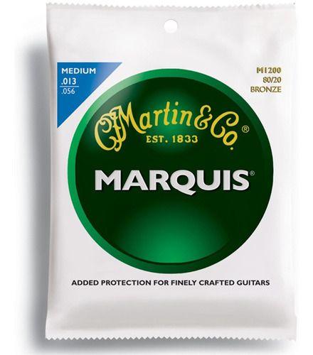 Martin Cuerdas Marquis Acoustic 80/20 Bronze (013,056)-0