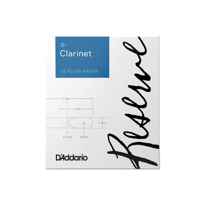 Rico Caña Clarinete Reserve 4.5" Pack 2 Unidades-2