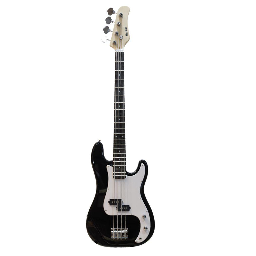 Maxtone Pack Bajo Eléctrico/Amplificador Negro-0