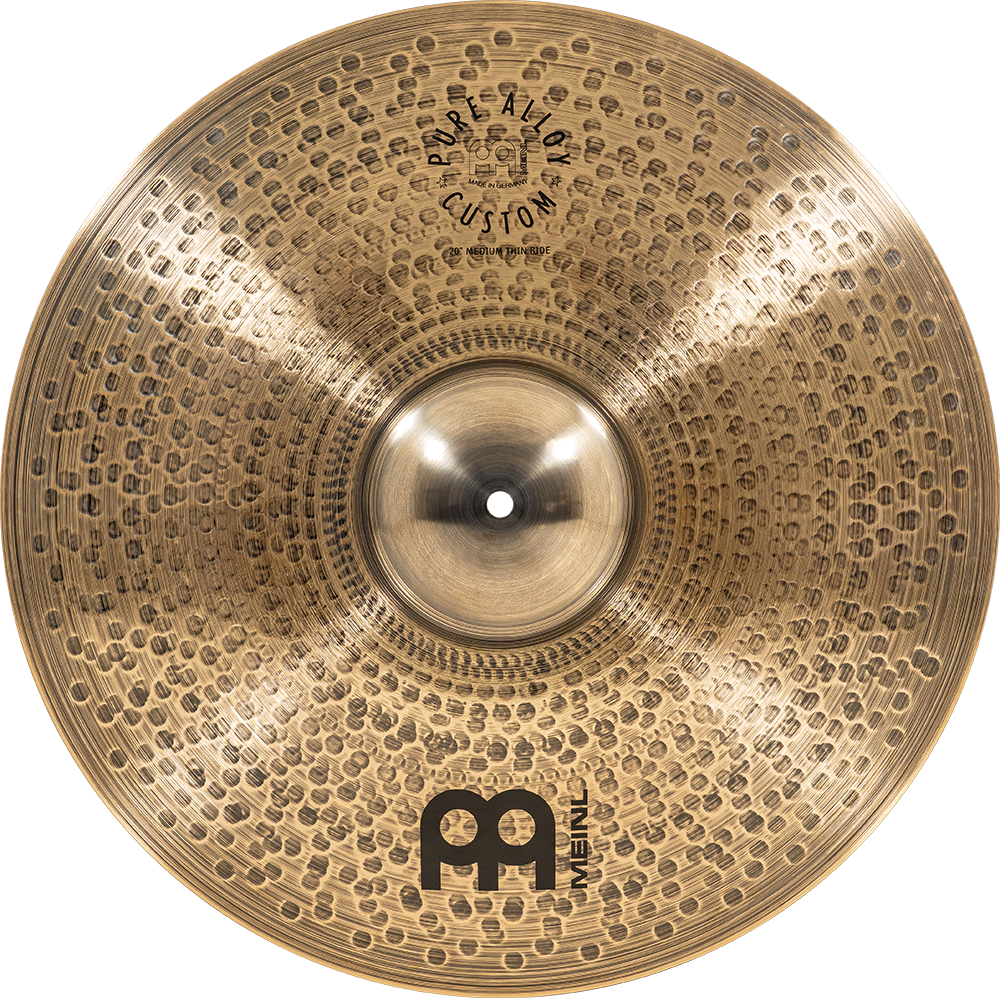 Meinl Platillo Pure Alloy Custom Medium Thin Ride 20''-0
