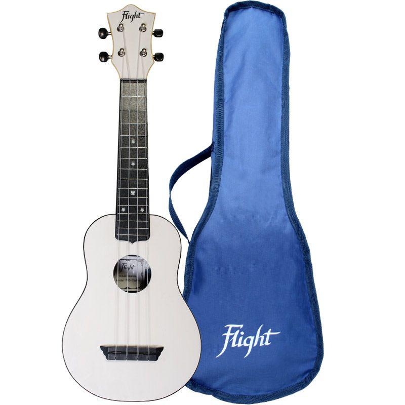 Flight Ukelele Soprano TUS-35 Blanco-3