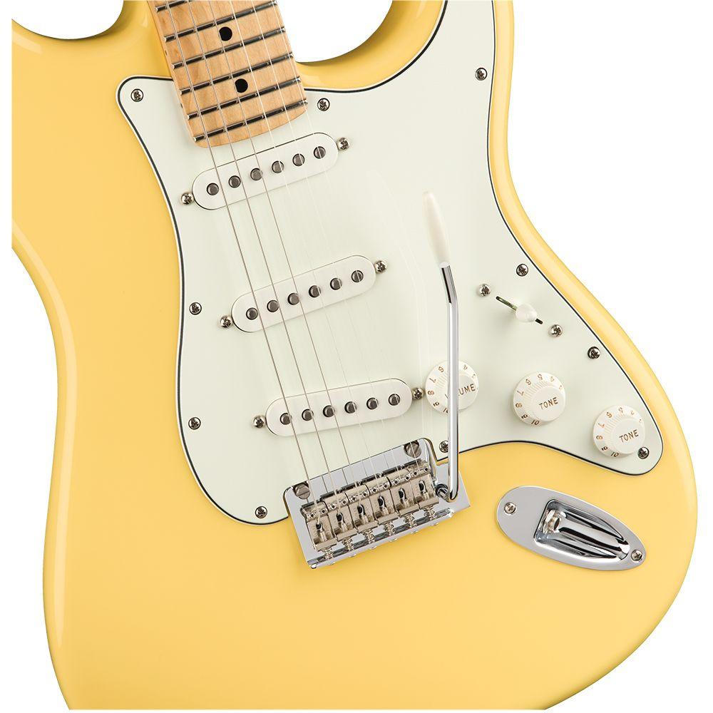 Fender Guitarra Eléctrica Player Strato Arce Buttercream-3