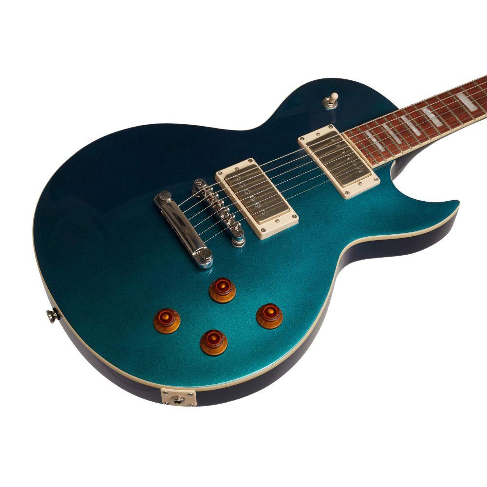 Cort Guitarra Eléctrica CR200 Les Paul FBL-2