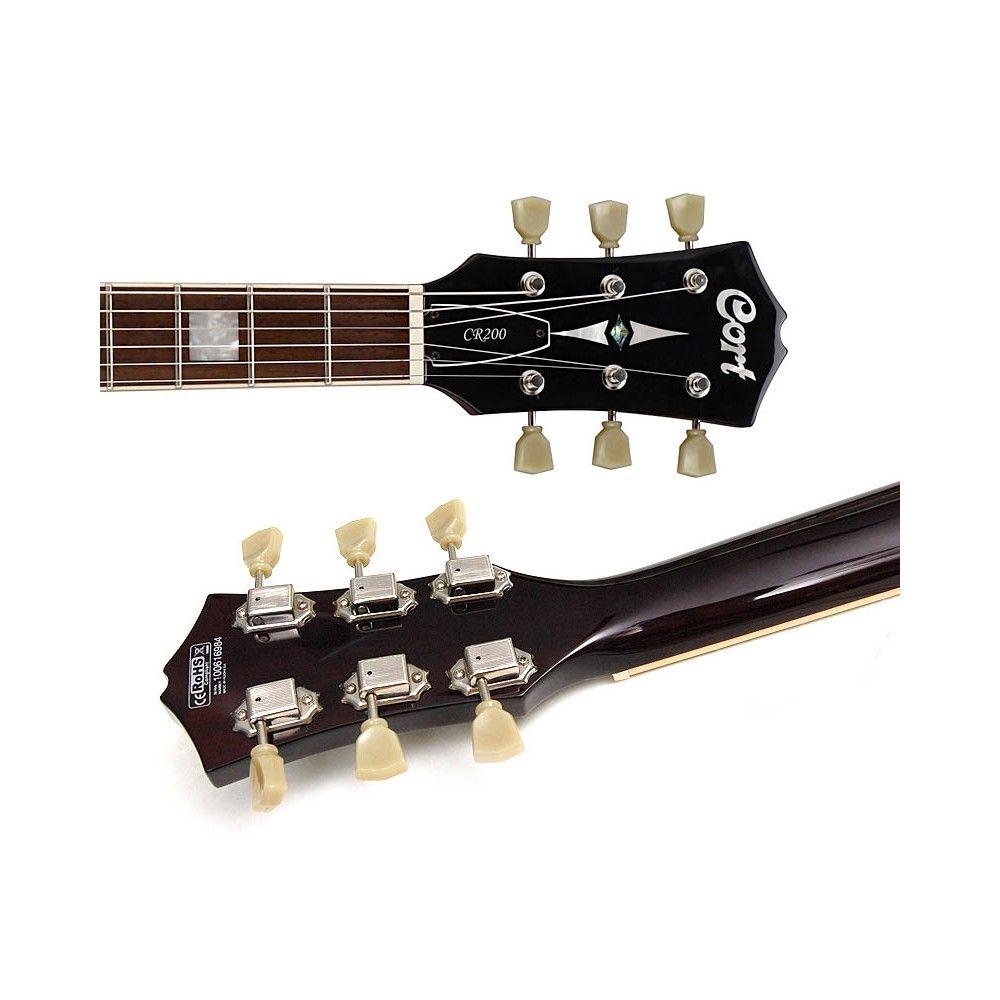 Cort Guitarra Eléctrica CR200 Les Paul FBL-3