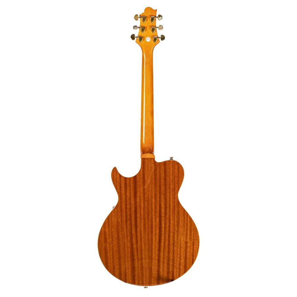 Greg Bennett Guitarra Eléctrica Royale RL-4 Ambar-2