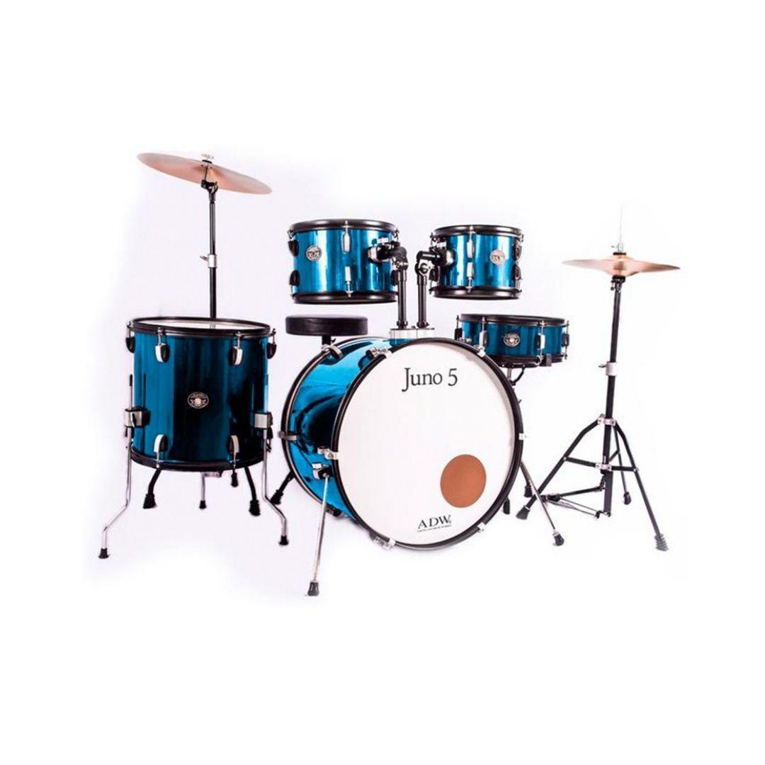 ADW Bateria Juno 5 Drum Set Midnight Blue Sparkle-0