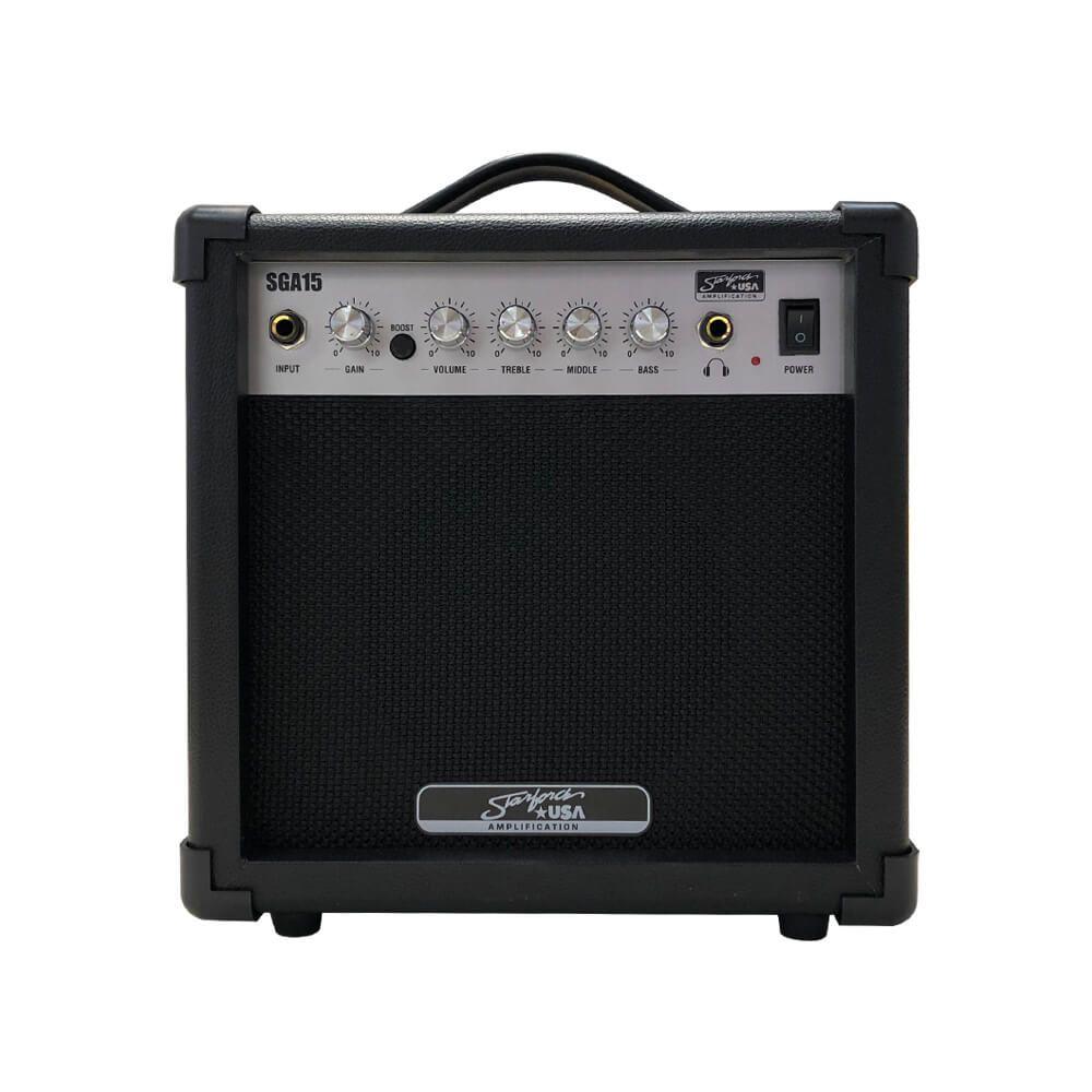 Palmer Guitarra Eléctrica con Amplificador 15w FBS-1