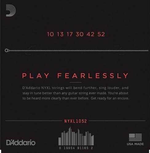 Daddario Cuerdas Guitarra Eléctrica 010-052-1