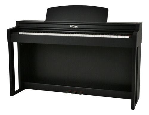 Gewa Piano Digital UP360G negro con banqueta-0