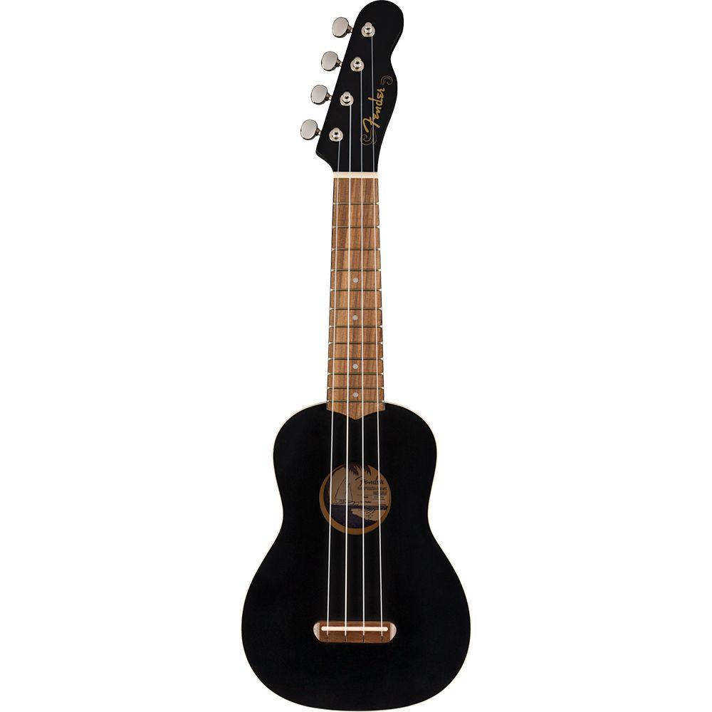 Fender Ukelele Soprano Venice Negro-0