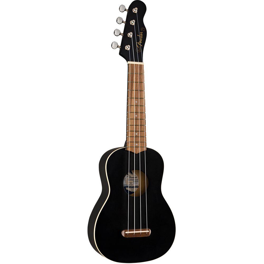 Fender Ukelele Soprano Venice Negro-6