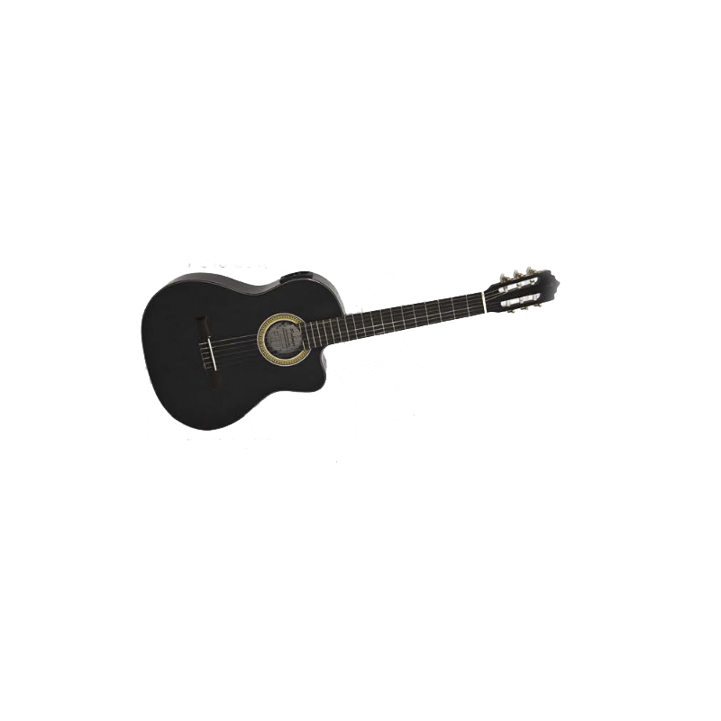Palmer Guitarra Electroacústica Pc13Ceq Std Negro-0