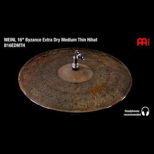 Meinl Platillo Byzance Extra Dry Thin Hihat 16"-1