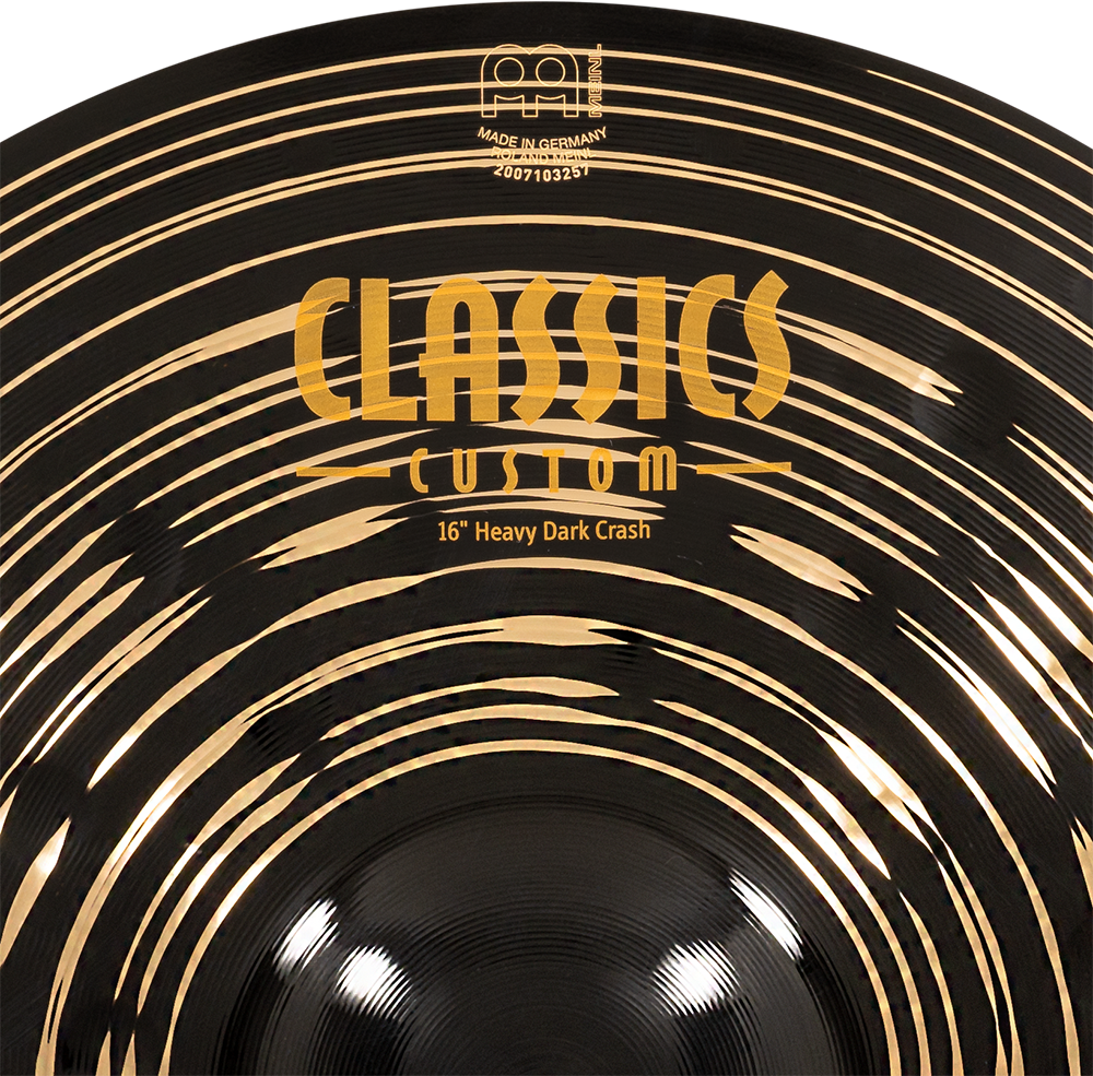 Meinl Platillo Classic Custom Dark Heavy Crash 16''-5