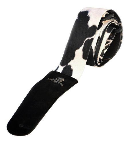 Magma Correa Guitarra Eléctrica Diseño Cow-0