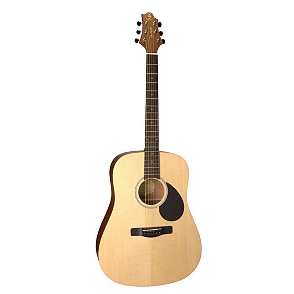 Greg Bennett Guitarra Acústica Gd-50t Cuerdas de Metal-0