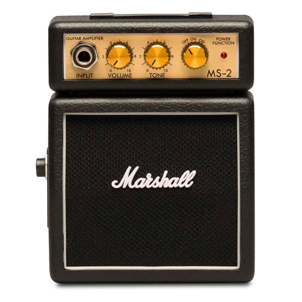 Marshall Amplificador Guitarra Eléctrica MS2 Negro-0