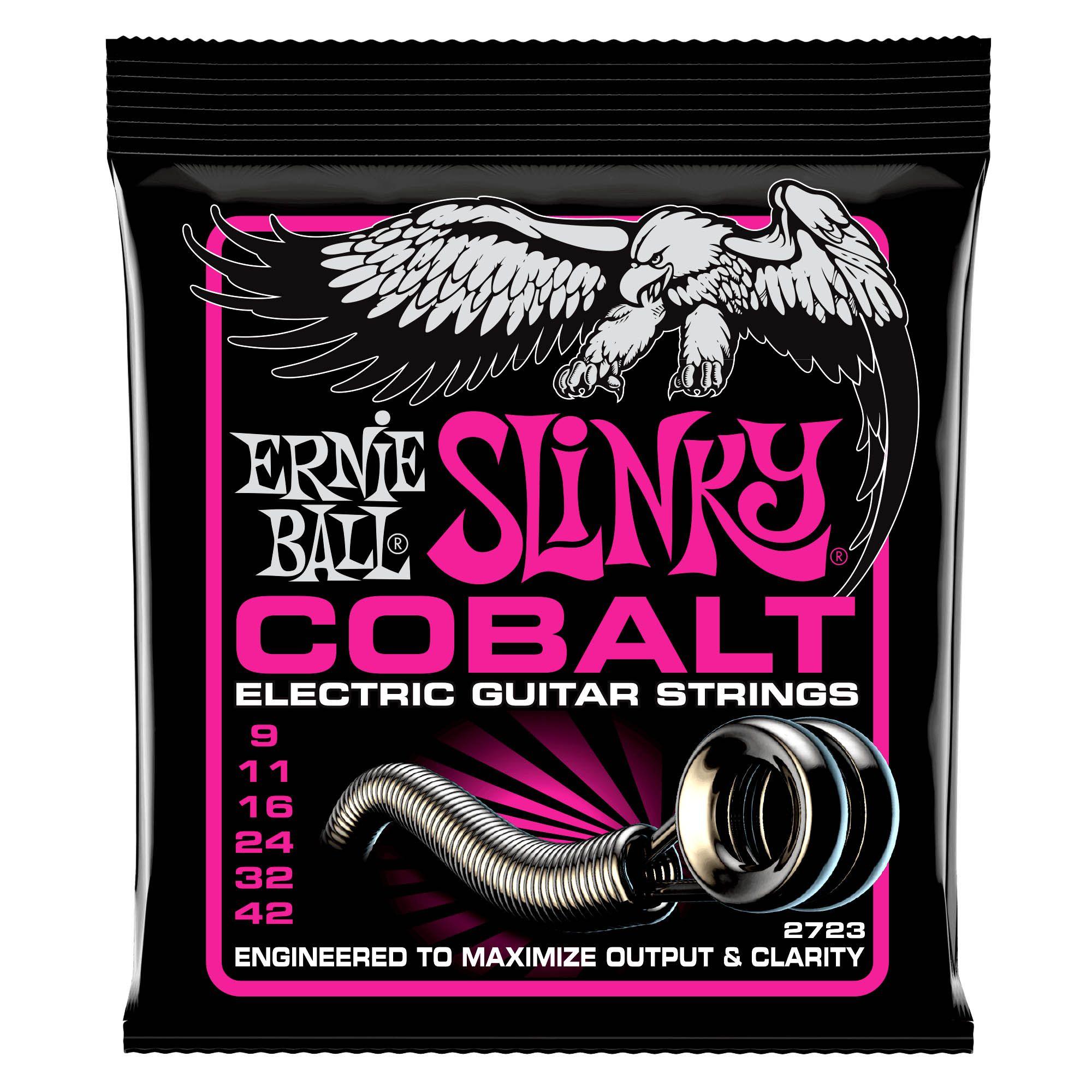 Ernie Ball Cuerdas Guitarra Eléctrica 009-042 Slinky Cobalt -1