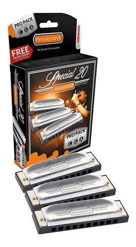 Hohner Set 3 Armónicas Special 20 Do, Sol, La-0