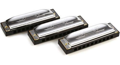 Hohner Set 3 Armónicas Special 20 Do, Sol, La-2