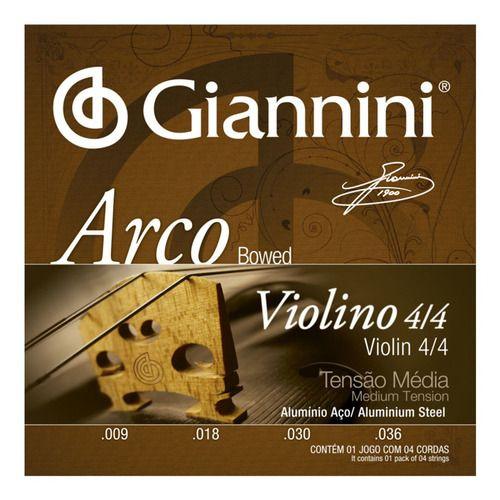 Giannini Cuerdas Violin 4/4-0