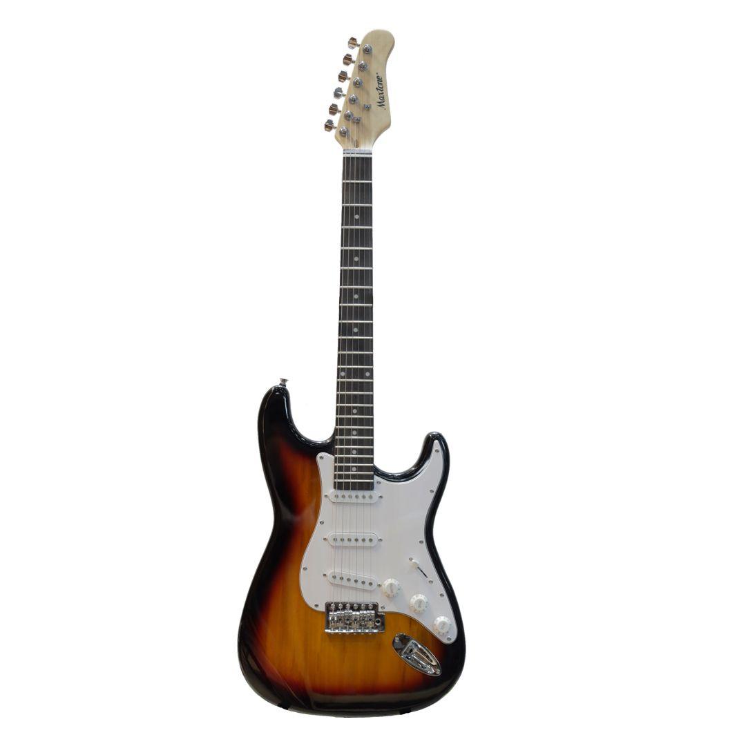 Maxtone Pack Guitarra Eléctrica/Amplificador Color Sunburst-0