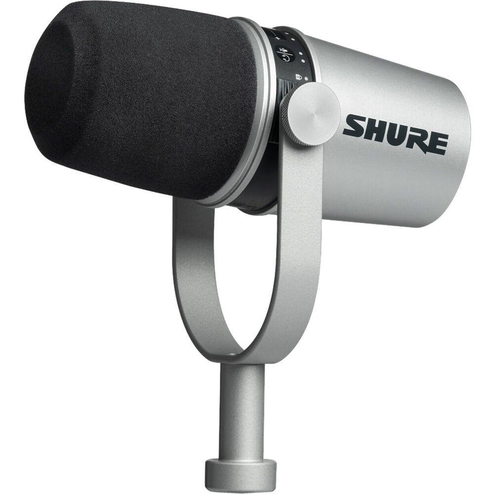 Shure Micrófono Dinámico Podcasting MV7-S-5
