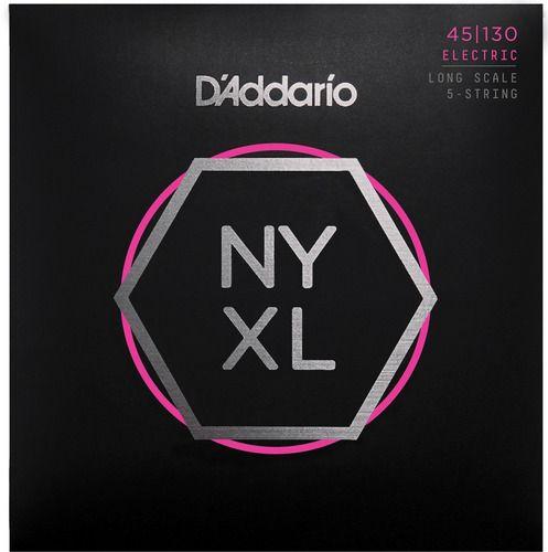 Daddario Cuerdas Bajo Nyxl 45-130 Long Scale 5-str-0