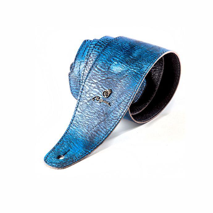 Magma Correa Guitarra Eléctrica Cuero Light Blue-1