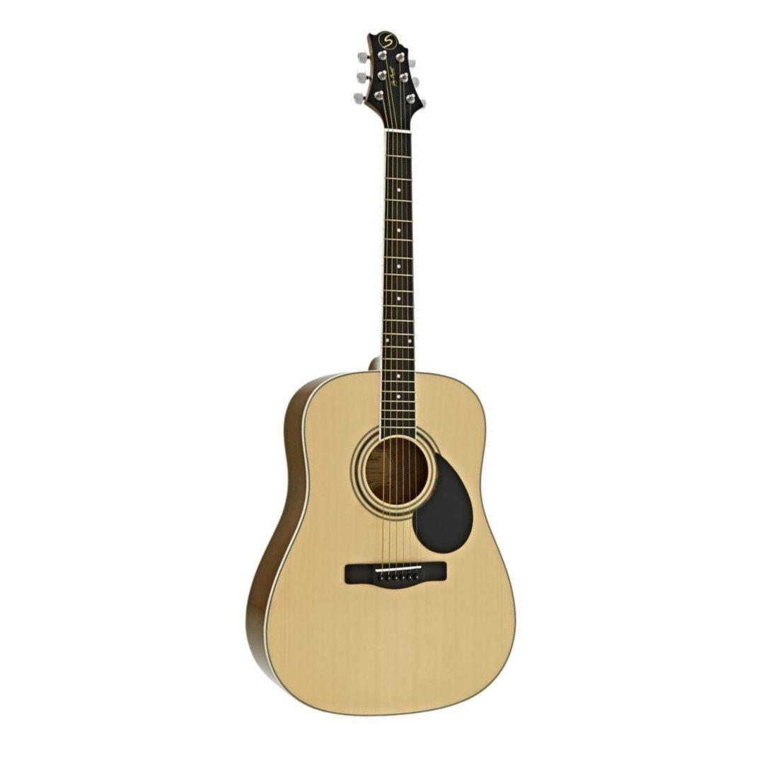 Greg Bennett Pack Guitarra Acústica GD-101S Natural-0