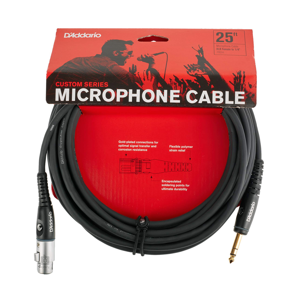 Planet Waves Cable Micrófono Custom Series XLR/Plug 7.62 Mt-0
