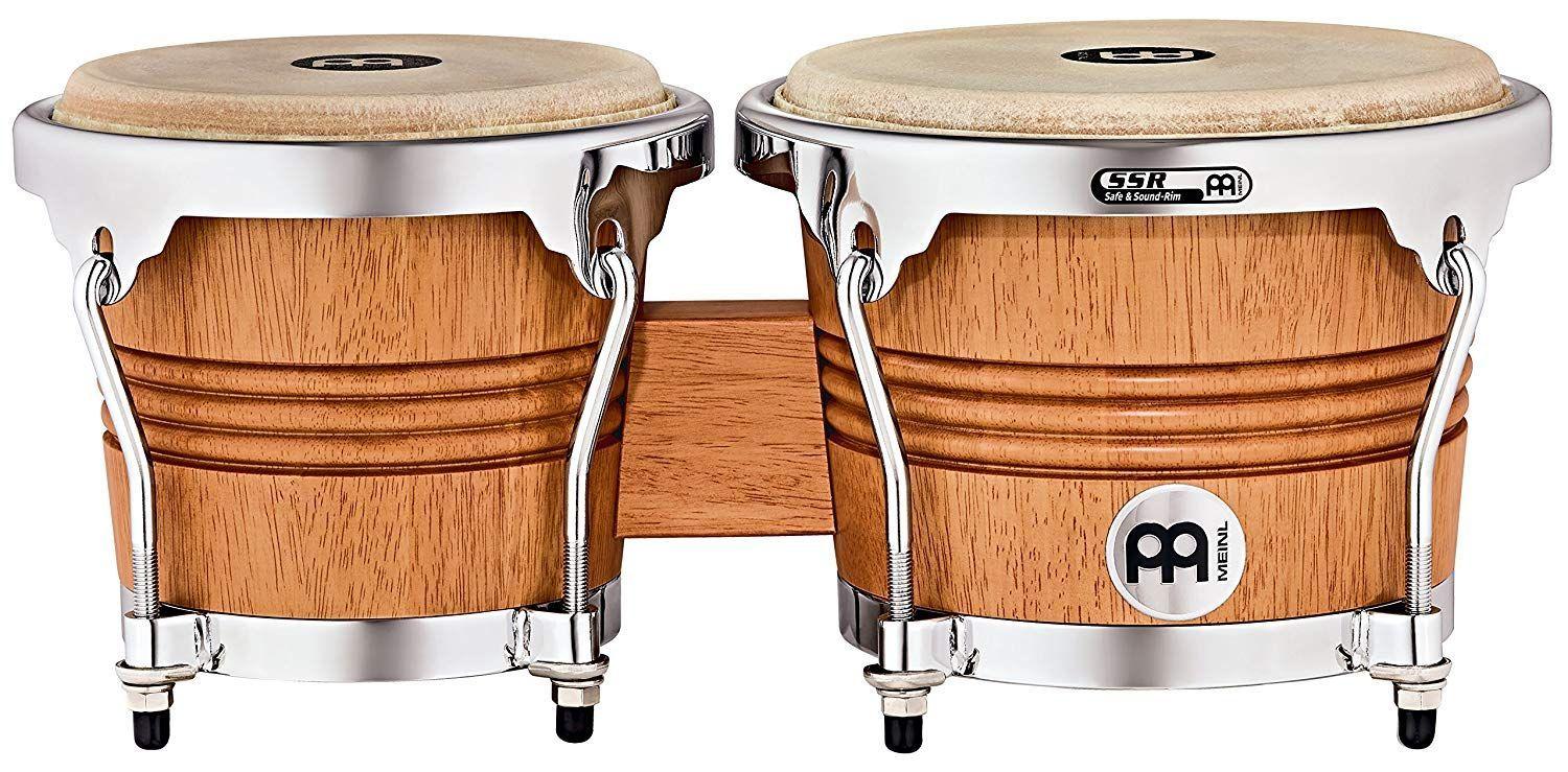 Meinl Bongoe Madera Super Natural Herraje Cromado-1