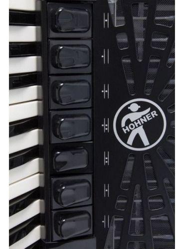 Hohner Acordeon Bravo III 120 Bajos 7 Registro - Azul-2