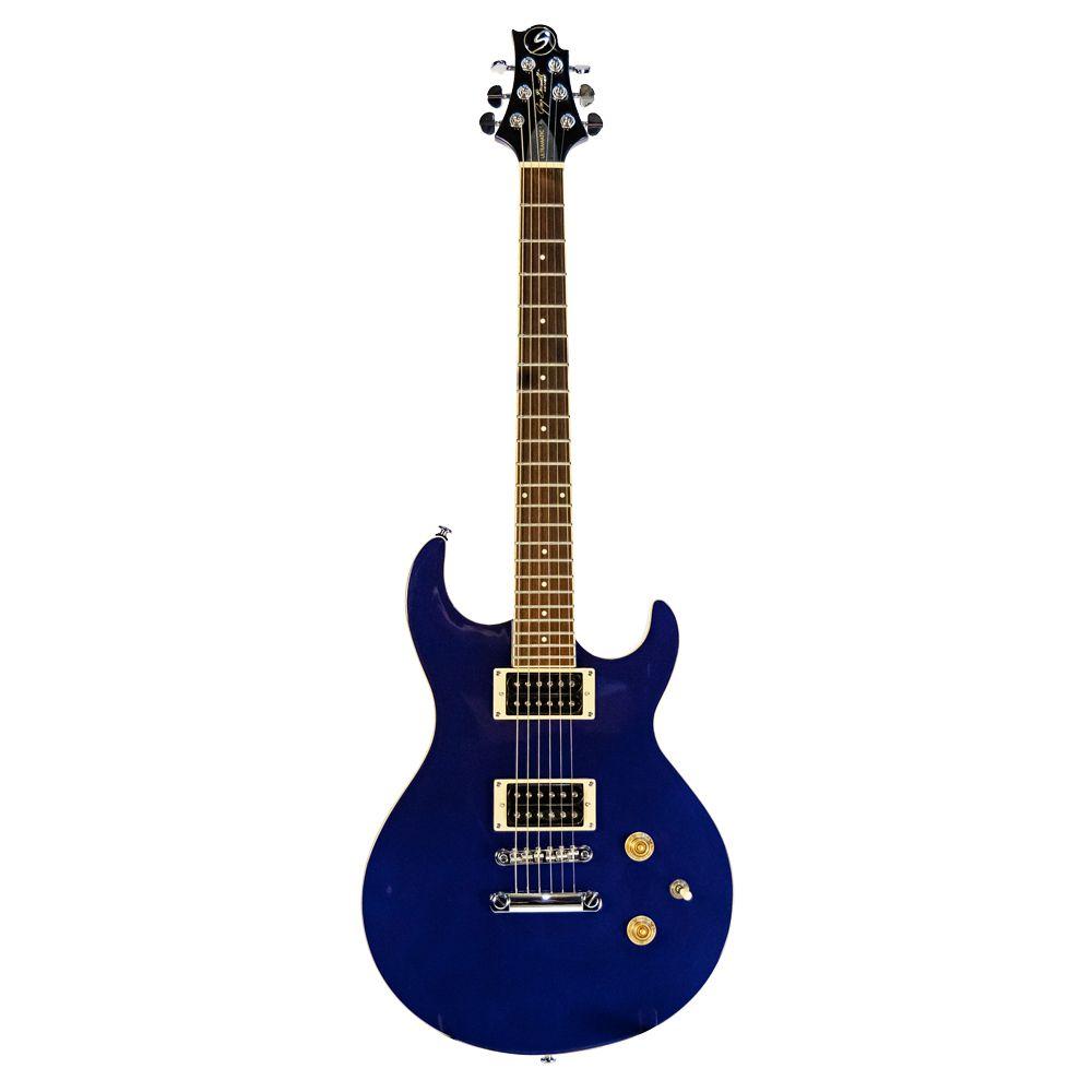 Greg Bennett Guitarra Eléctrica Ultramatic Metallic DarkBlue-0