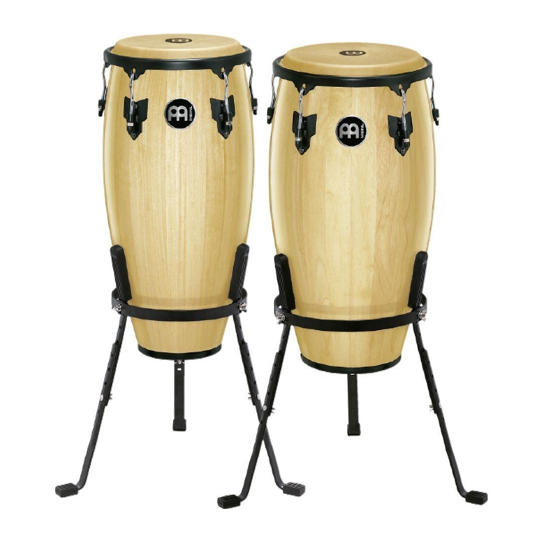 Meinl Set Congas Headliner 11" 12'', Hevea Brasil, natural-1