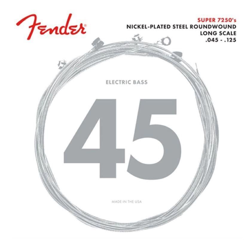 Fender Cuerdas Bajo 7250's Acero-Níquel 5 Cuerdas-1