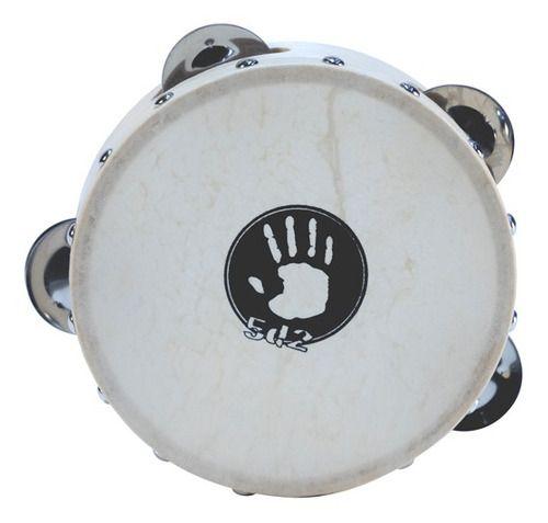 5D2 Pandereta Madera 6" con parche-0