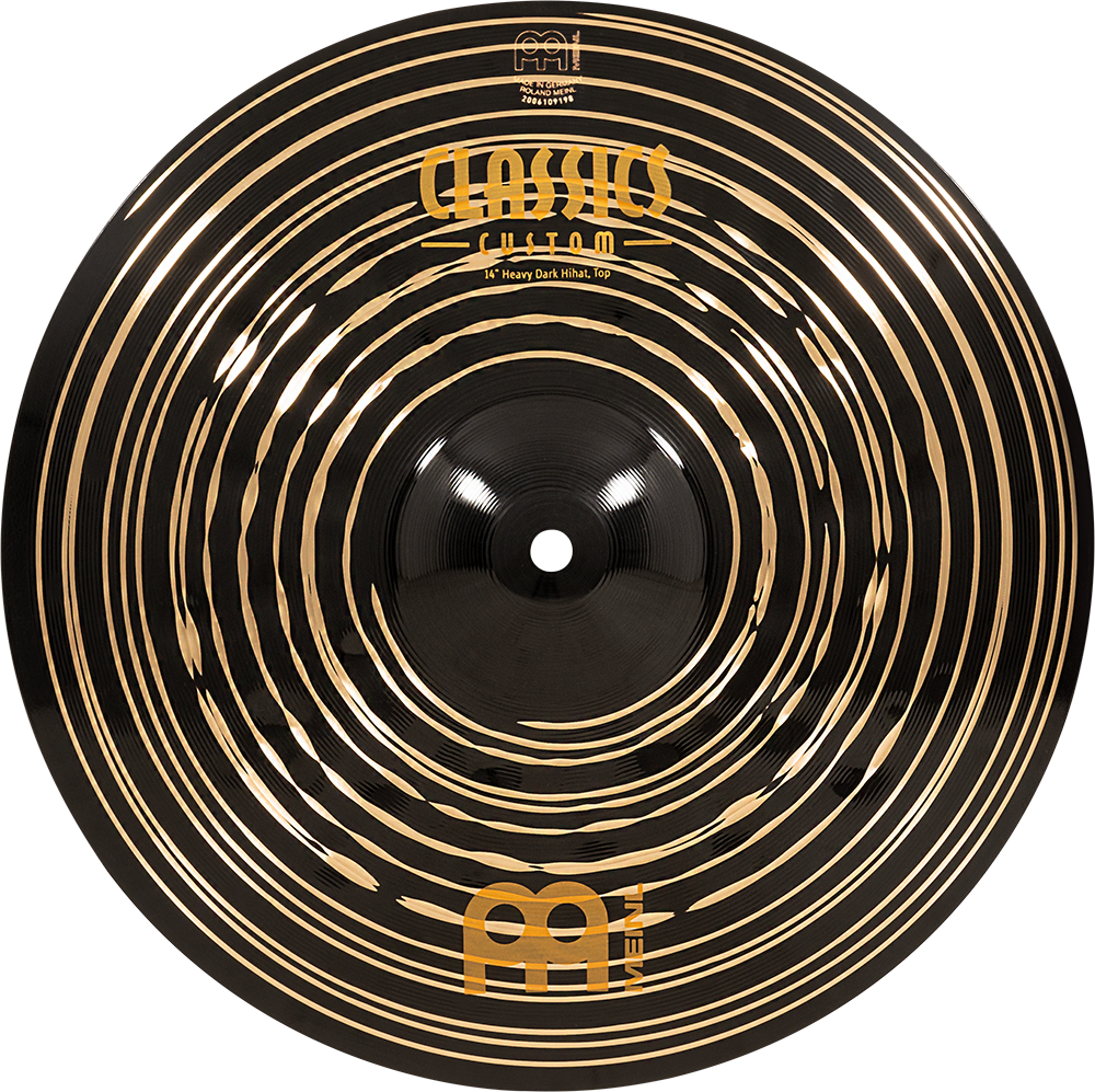 Meinl Platillo Classic Custom Dark Heavy Hi-Hats 14''-4