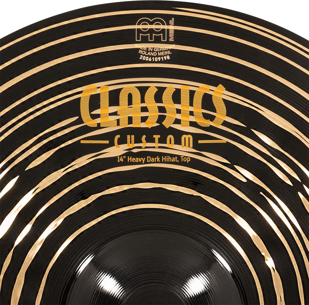 Meinl Platillo Classic Custom Dark Heavy Hi-Hats 14''-6