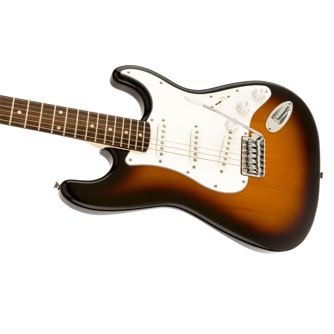 Squier Guitarra Eléctrica Strato Affinity Brown Sunburst-2